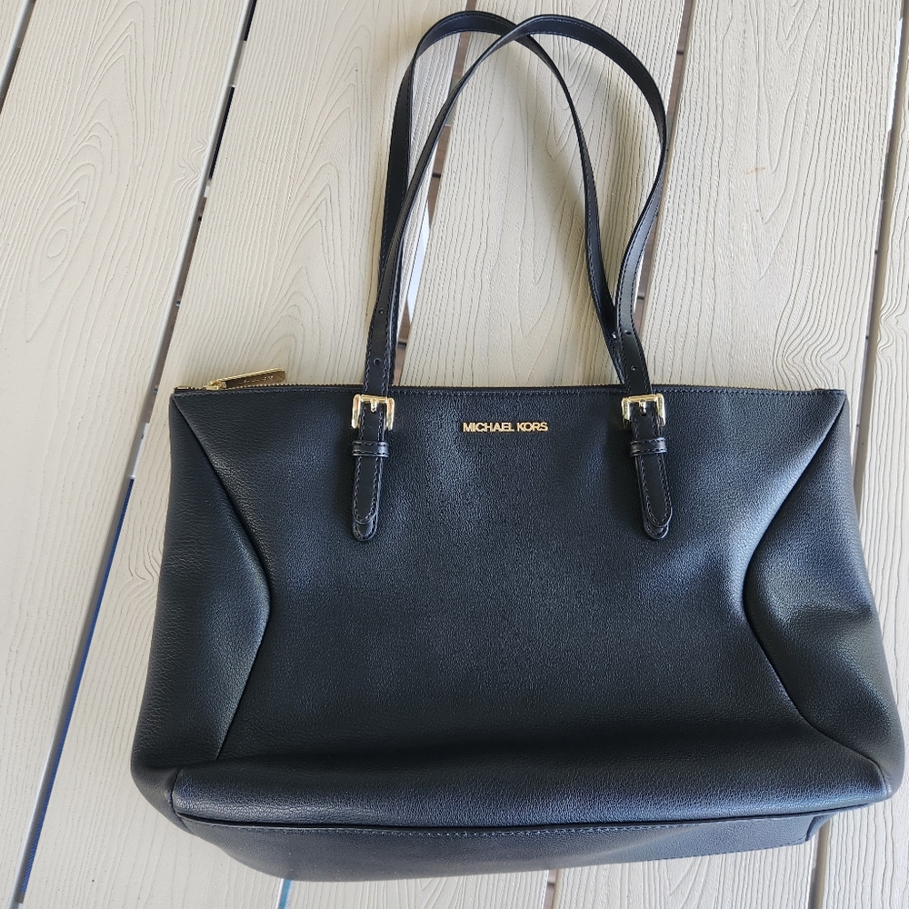 Michael Kors Coraline Large Leather Tote